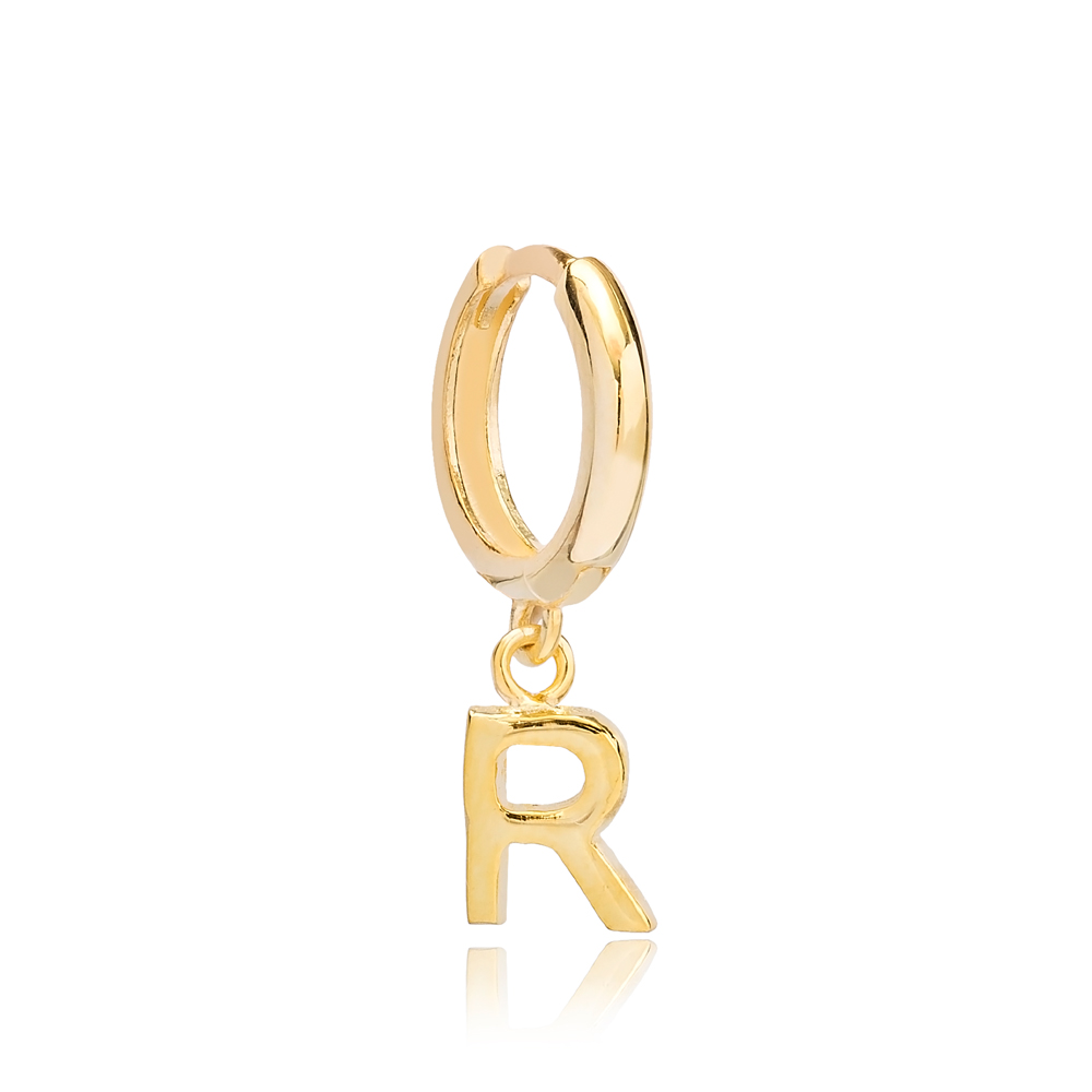 r initial earrings