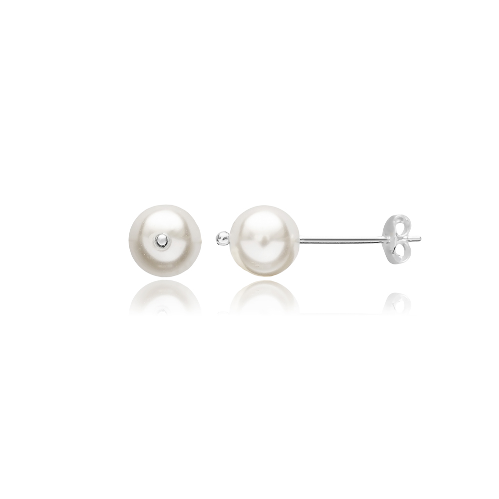 Pearl Stud Earrings