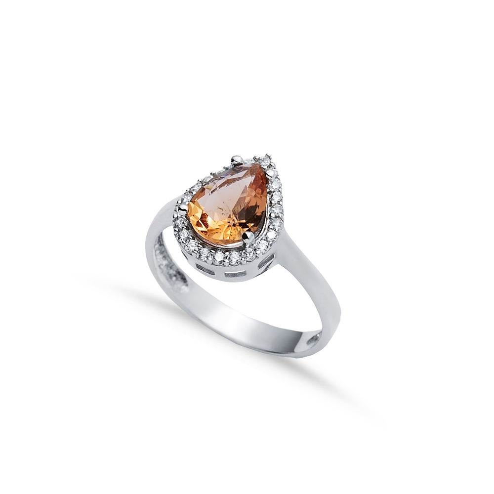 Pear Design Classic Zultanite Ring Jewelry