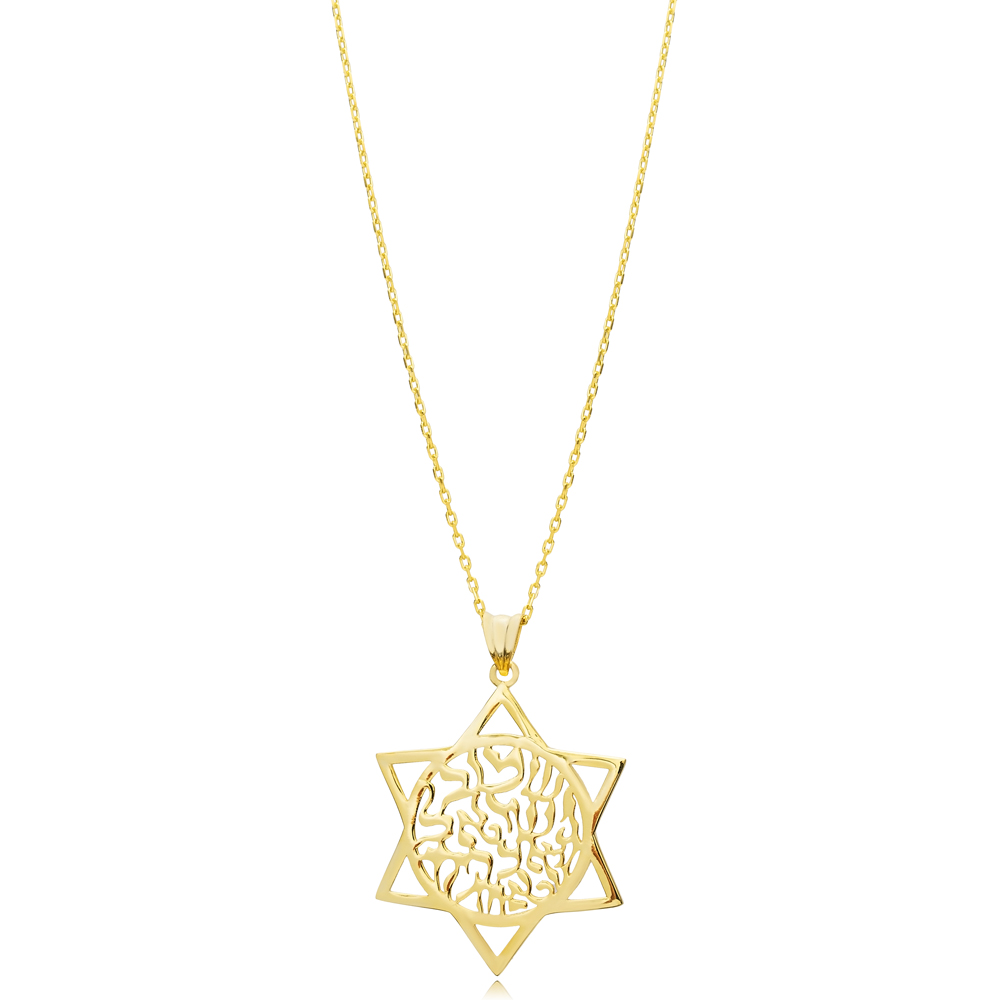 Ø27 mm Star of David Charm Necklace