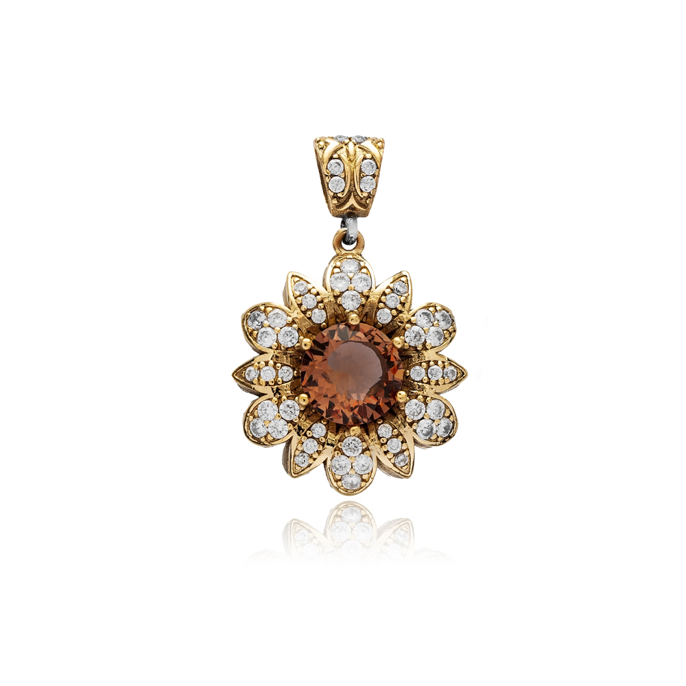 Flower Zultanite Turkish Authentic Pendant