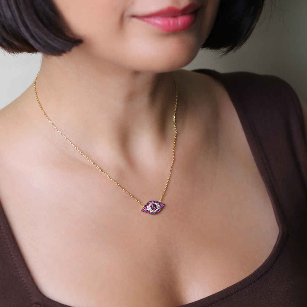 Evil Eye Pendant Turkish Wholesale Sterling Silver Jewelry